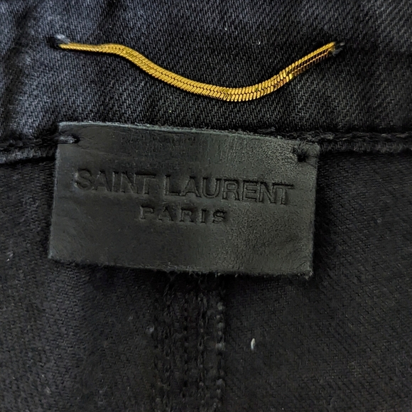 YSL Black HR Jeans - Picture 2 of 11